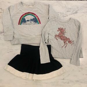 Girls clothing bundle - size small (6-7). J. Crew, Gap, H&M